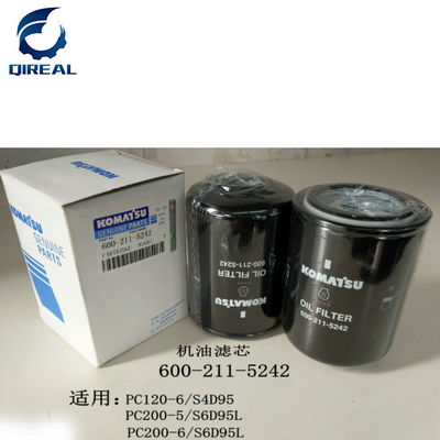 PC200-5-6 Excavator Oil Filter Element 600-211-5242