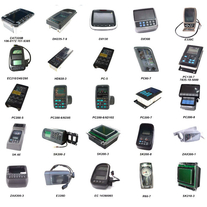 PC200-7 Excavator Spare Parts 7835-12-3000 Display 7835-12-3007 Monitoring Display