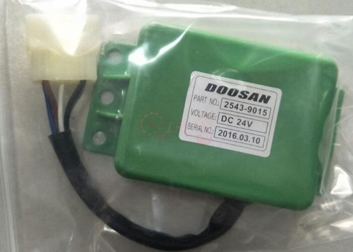 Excavator Parts Wiper Relay DC 24V 2543-9015 For DH220LC-V Excavator