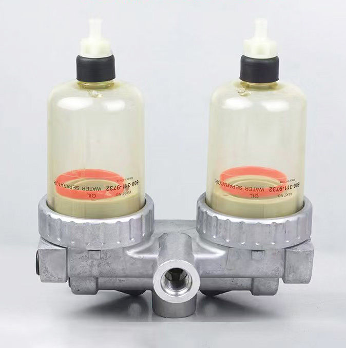 600-311-9732 Oil Water Separator For PC200-5 PC400-7 PC200-6 Double Filtration