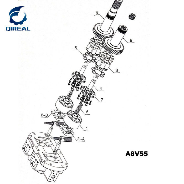 Hydraulic Pump Part A8V55 A8V80 A8V107 A8V160 Repair Kits