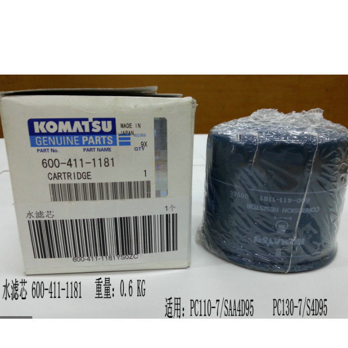 600-411-1181 Fuel Water Separator For PC130-7 Excavator